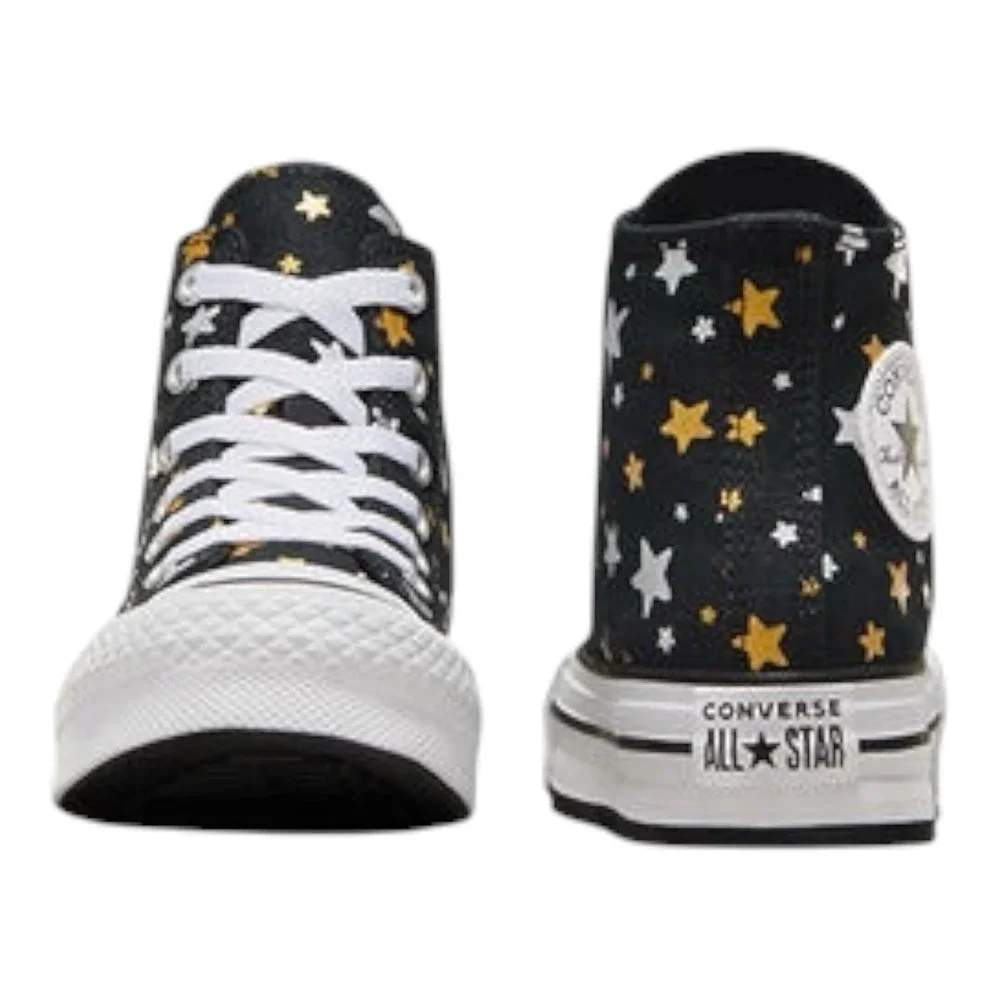NEW Converse Chuck Taylor All Star Platform Lift Star‎ Print Novelty Sneakers 3